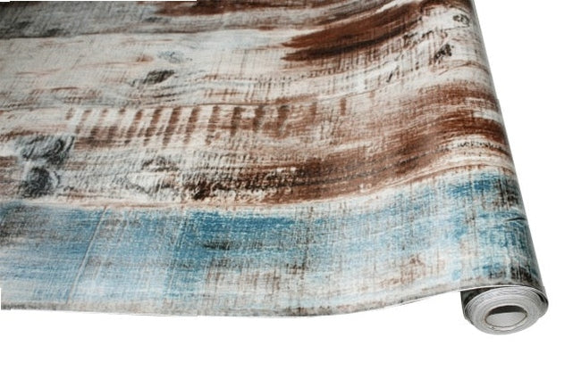 0.45*6m/Roll Vintage Wood 3D self adhesive Wallpaper for walls Rolls Mural Contact paper Living Room Kitchen Bathroom Home Decor