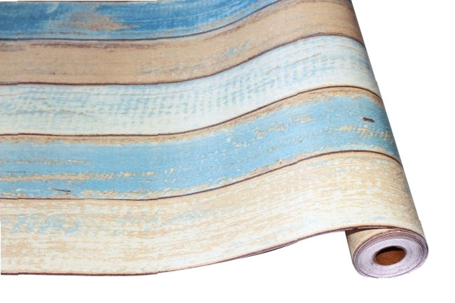 0.45*6m/Roll Vintage Wood 3D self adhesive Wallpaper for walls Rolls Mural Contact paper Living Room Kitchen Bathroom Home Decor